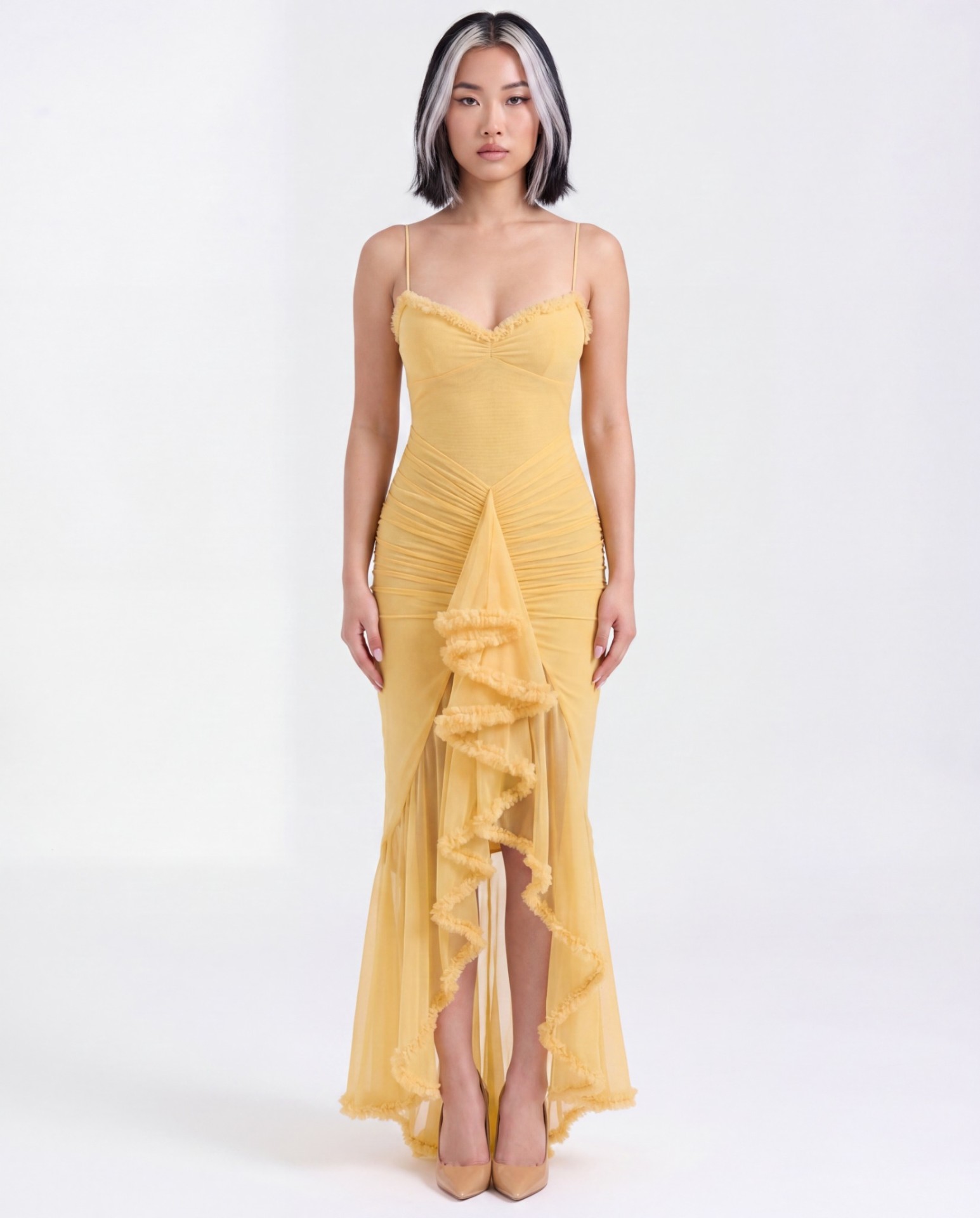 GRACE™ RUCHED BODYCON MINI DRESS