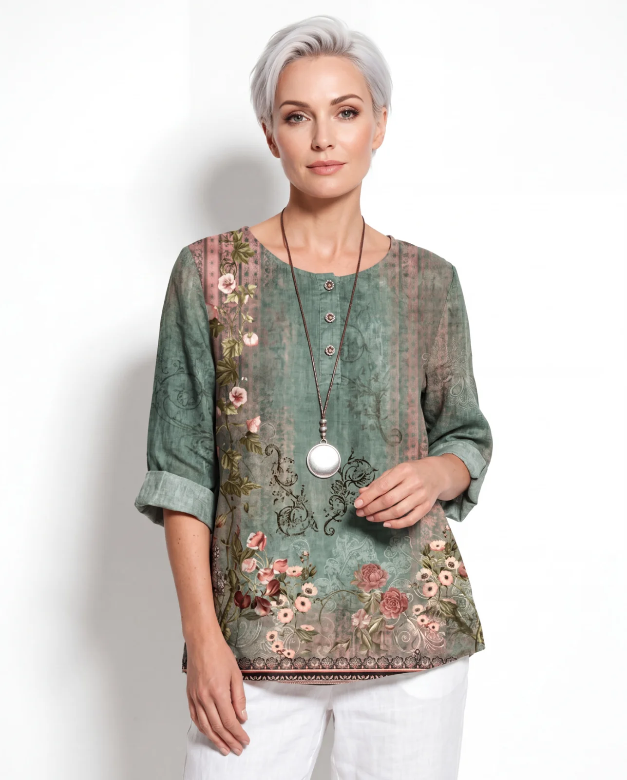 NANCY | RETRO-INSPIRED BLOUSE